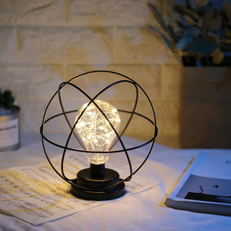 Xsky Nordic Retro Table Lamp