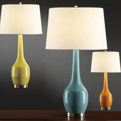 American ceramic table lamp