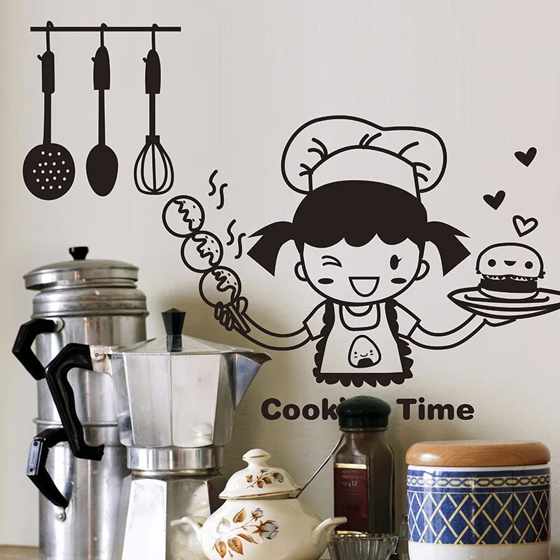 Cuisine Coffee Vinyl Wall Stickers