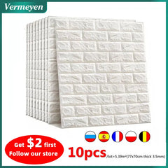 3D Wall Sticker Imitation Brick
