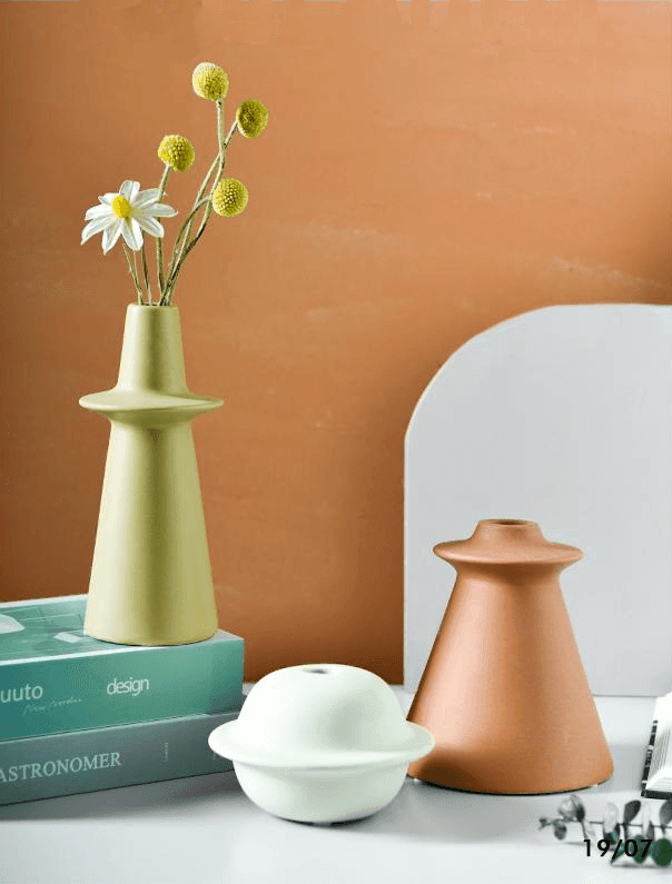 Astro Morandi Ceramic Vase Accents