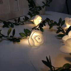 سلسلة مصابيح LED من روز فاين جارلاند